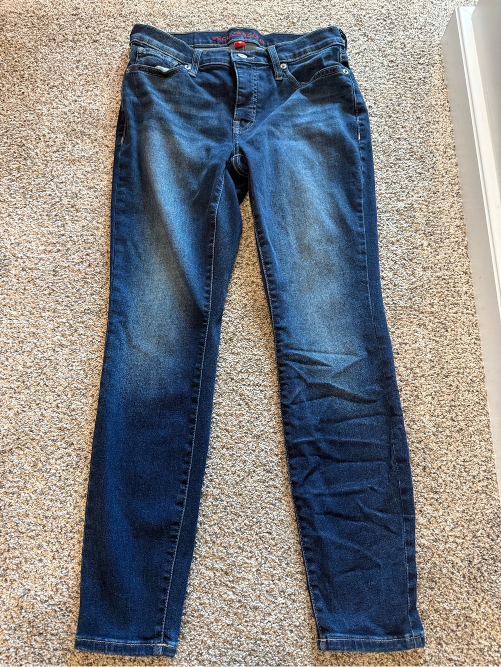 Lucky Brand Women's Dark Blue Skinny Jeans